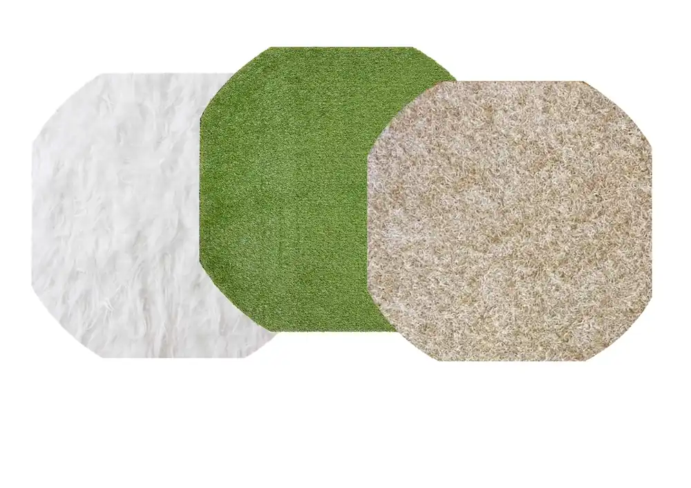 Tuff Tray 100cm - 3 speelmatten Textuur (sneeuw, gras en kokos) Veilige Betaling