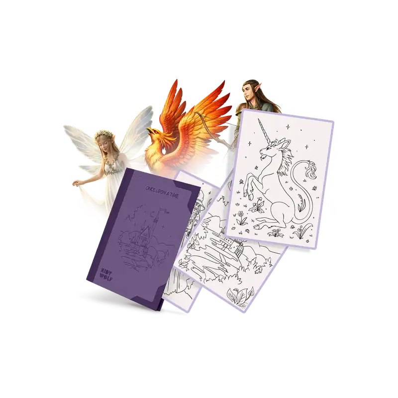 Kidywolf - Kidydraw Navulset Once Upon a Time Superprijs
