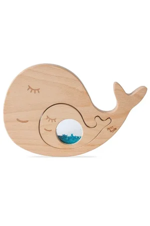 Speciale Aanbieding Petit Boum - Sensorische puzzel Walvis