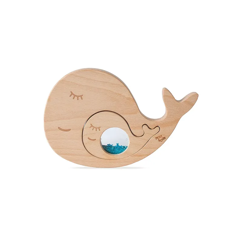 Speciale Aanbieding Petit Boum - Sensorische puzzel Walvis