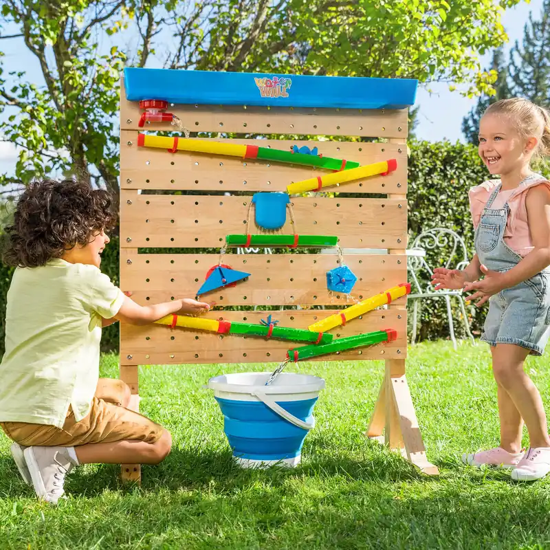 Toyrific - Houten Waterwand Waterwall Waterspel Flitsaanbieding