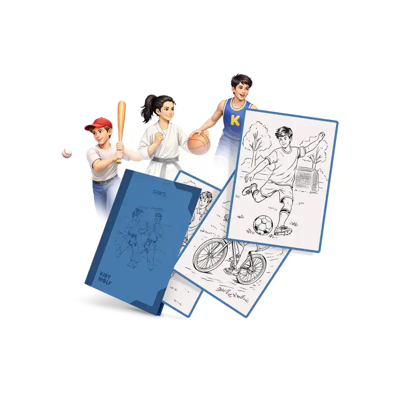Exclusieve Aanbieding Kidywolf - Kidydraw Pad Navulling Sport