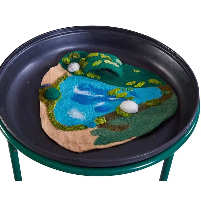 Direct Beschikbaar Cosy - 3D Viltmat met Grot