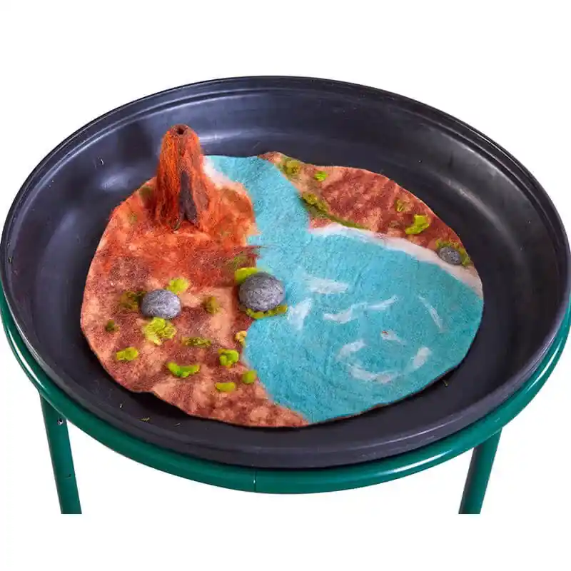 Koop Vandaag Cosy - 3D Vilten Speelmat Vulkaan