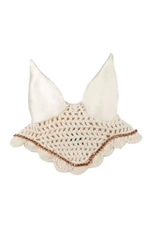 Koop Online HKM - Oornetje voor stokpaarden Hobby Horsing Premium Beige