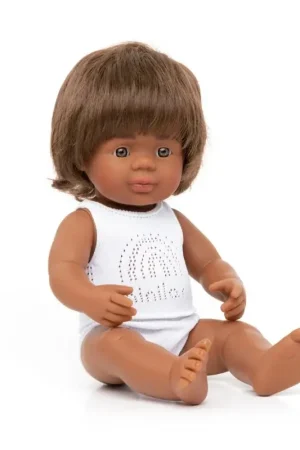 Pop Australische jongen (kind, 38 cm) - Miniland Hoge Kwaliteit
