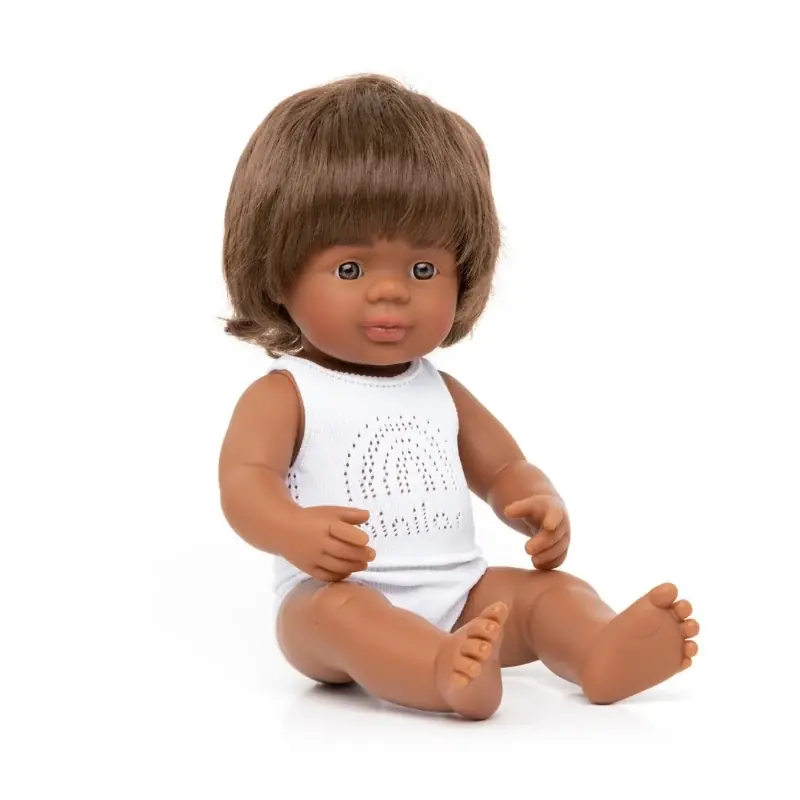 Pop Australische jongen (kind, 38 cm) - Miniland Hoge Kwaliteit