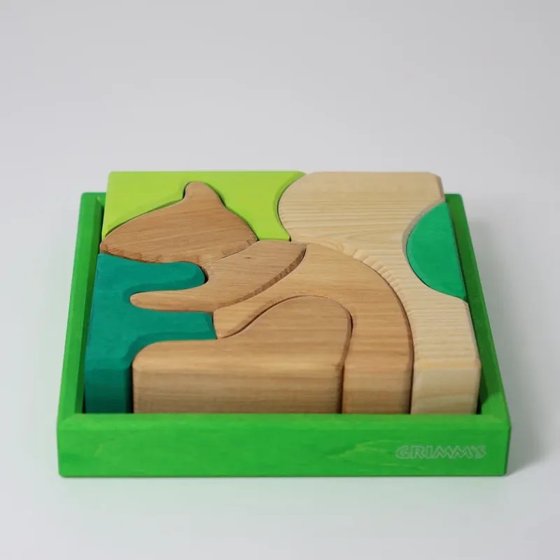 Grimm's - Houten Blokken speelset Groen Must-Have