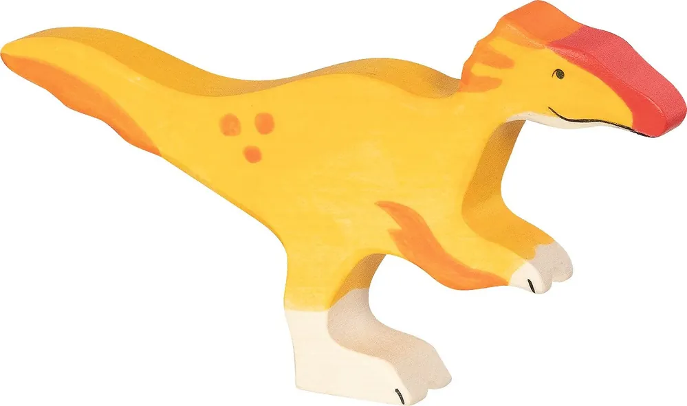 Holztiger - Houten Dieren - Dinosaurus Utahraptor Gratis Retour