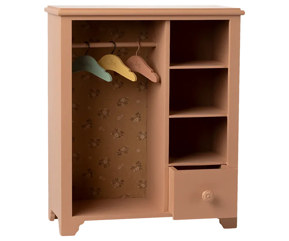 Maileg - Meubels - Kledingkast - 33 cm hoog Gratis Retour