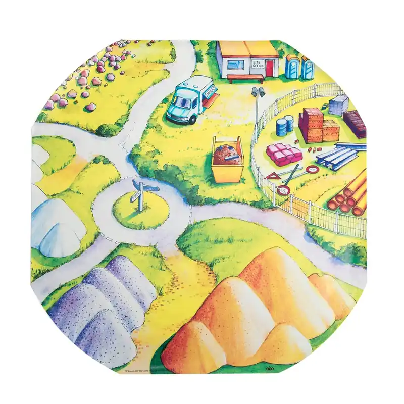 Tuff Tray - 100cm Bouwplaats Speelmat Gereduceerde Prijs