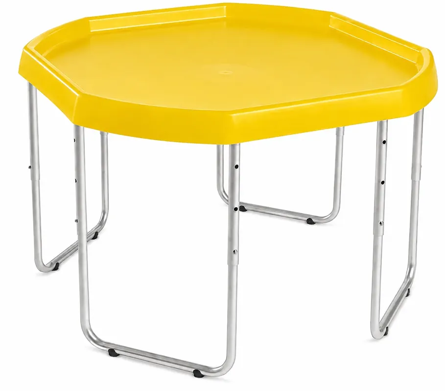Tuff Tray - 70cm Speelbak Geel met Onderstel (70×70 cm) Koopje