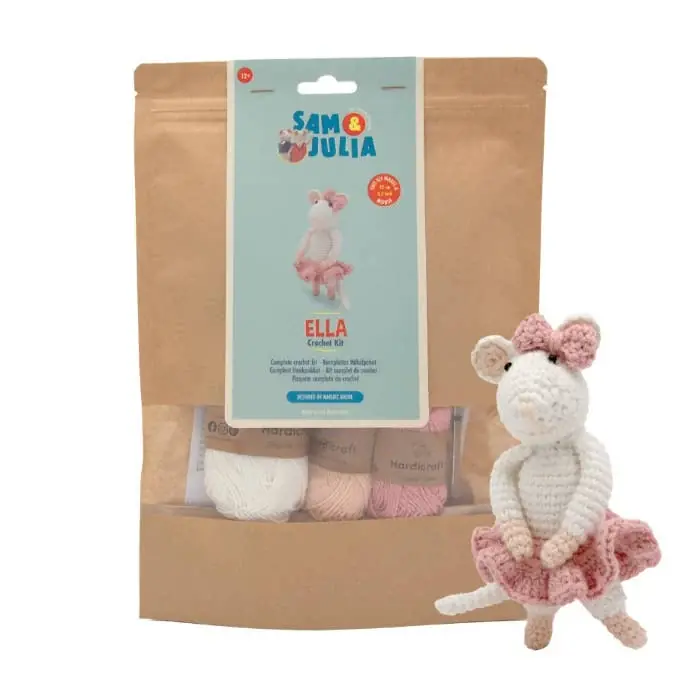 Bestseller Het Muizenhuis - Sam & Julia - Haakpakket - Ella