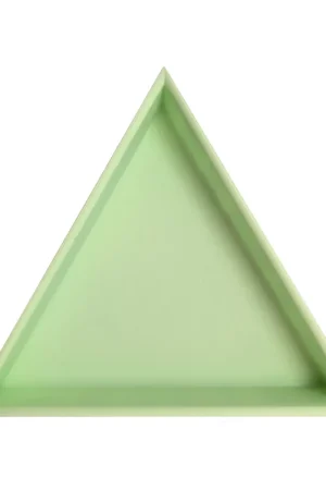 Beperkte Voorraad Grennn - inlegdriehoek 'mandigo' pastel groen