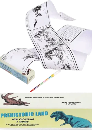 Aanbieding Rex London - Mini Kleur- en Spelletjesboekje Prehistorische Wereld