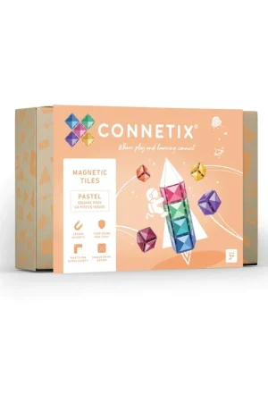 CONNETIX - Pastel Square 40 stuks - magnetisch constructiespeelgoed Alleen Vandaag