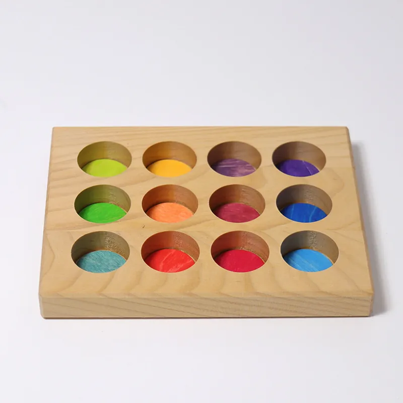 Grimm's - Houten Sorteerbord Regenboog Nu Kopen