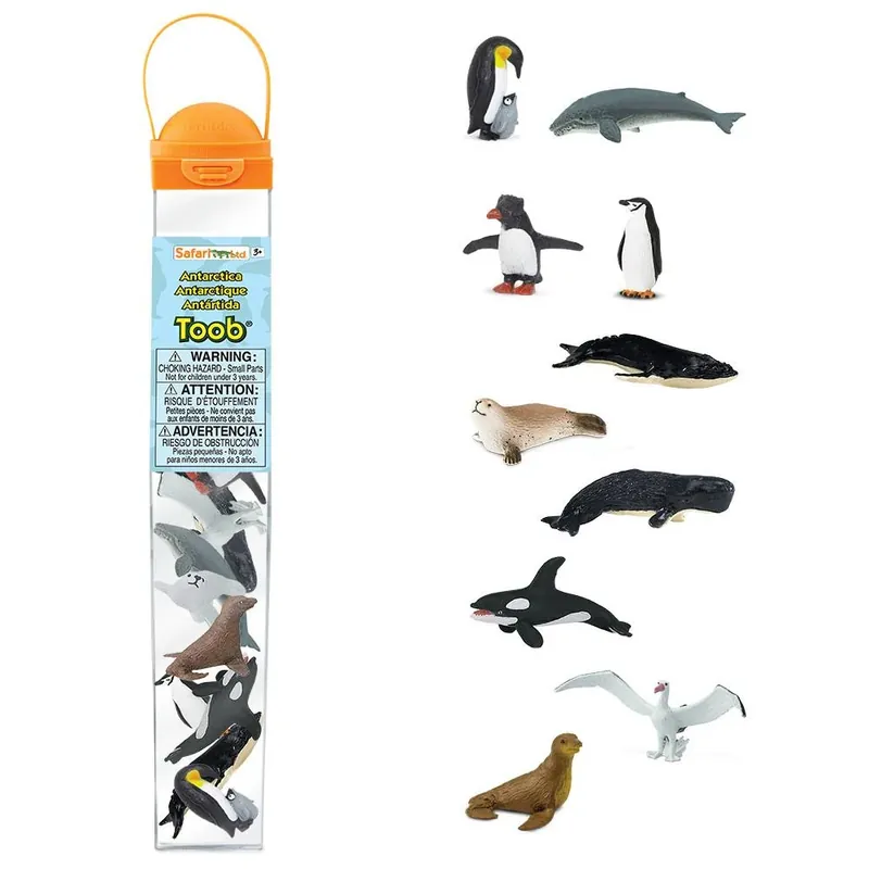 Speelfiguren Antartica Toob - Safari Ltd 10 stuks Op = Op