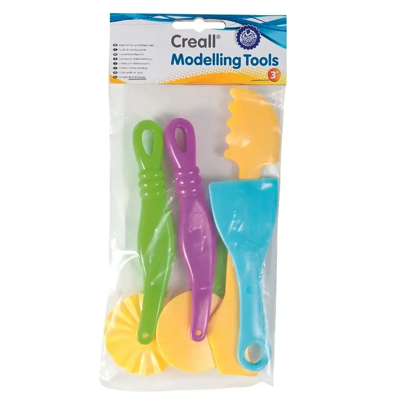 Merkproduct Creall - Klei gereedschap (assortiment 5 stuks)