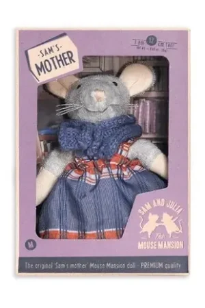 Het Muizenhuis - Knuffelmuis Sam's moeder - 12 cm Populair