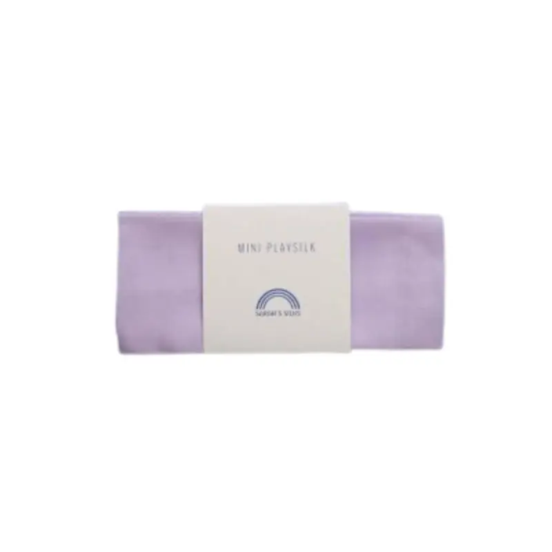 Betaalbaar Sarah's Silks Mini Speelzijde Lavendel - 53x53cm