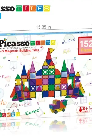 Nu Kopen PicassoTiles - 152 stuks met spiegeltegels