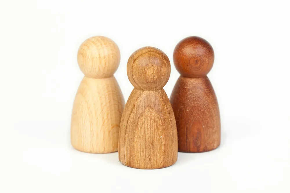 Must-Have Grapat - 3 houten Nins® poppetjes - Grapat