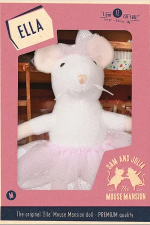 Lage Prijs Het Muizenhuis - Knuffelmuis Ella - 12 cm