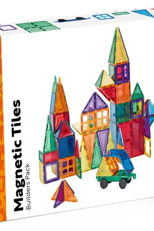 Bestel Nu Learn And Grow - Magnetisch constructiespeelgoed Builders Pack - 110 stuks