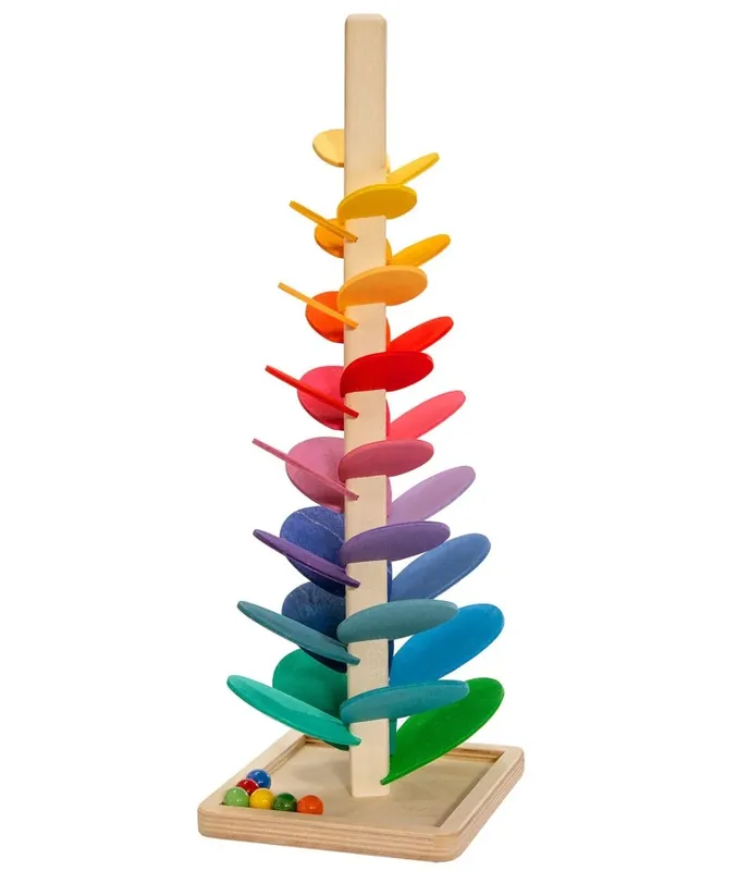 Seizoensaanbieding Marble Tree Knikkertoren Small 48cm - Magic Wood