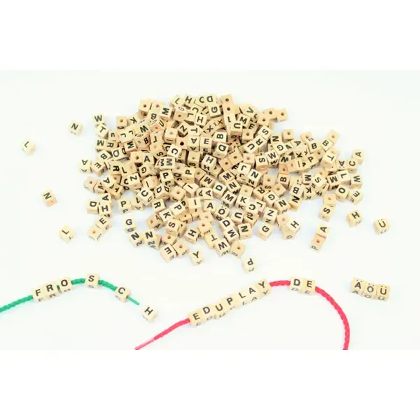 Eduplay - Houten Letter Kralen 300 stuks Snelle Levering