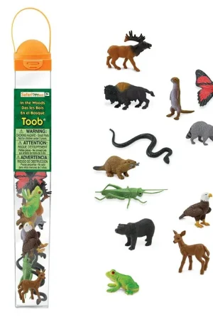 Alleen Vandaag Speelfiguren Bosdieren Toob - Safari Ltd 12 stuks