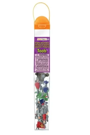 Speelfiguren Ridders en Draken Toob - Safari Ltd 10 stuks Nu Kopen
