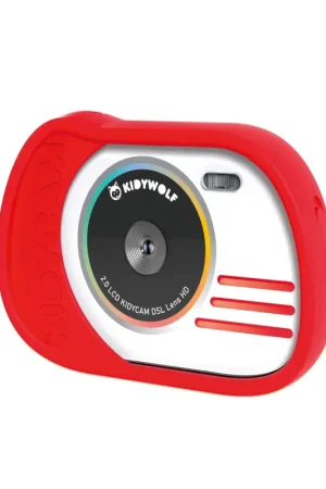 Direct Verzonden Kidywolf - Kindercamera - rood