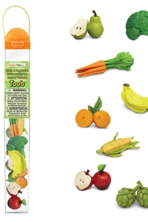 Rechtstreeks Van De Fabrikant Speelfiguren Groente en Fruit Toob - Safari Ltd 8 stuks