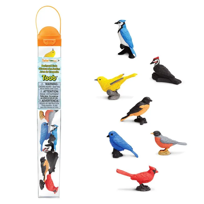 Speelfiguren Tuinvogels Toob - Safari Ltd 7 stuks Hoge Kwaliteit
