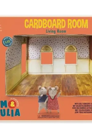 Het Muizenhuis - Kartonnen miniatuur woonkamer Koop Online