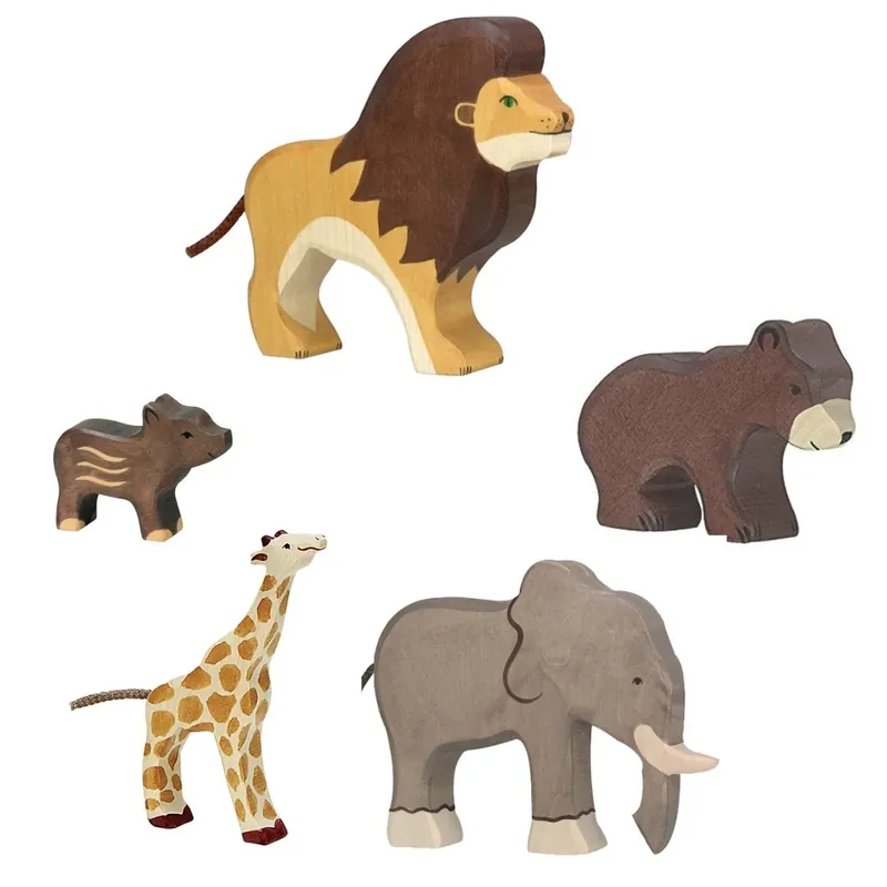 Laatste Kans Voordeelset Holztiger Wilde Dieren