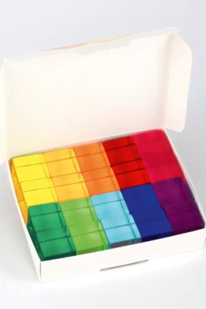 Bauspiel 20 Lucent Cubes Doorzichtige blokken 20 stuks Bestel Nu