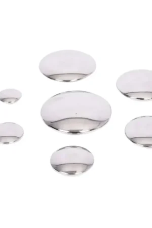 Dagaanbieding TickiT - sensorische reflecterende zilveren schijven - 7 stuks