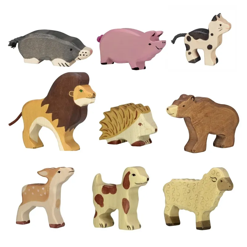 Tijdelijk Beschikbaar Mega voordeelset Holztiger Dieren