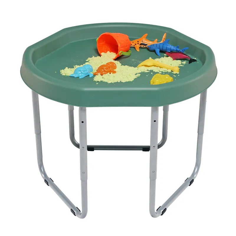 Tuff Tray activiteitentafel jungle groen - zeshoekig Hexacle - 70 cm met onderstel Must-Have