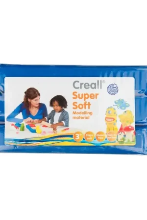 Creall - Supersoft klei blok (blauw, 500 gram) Must-Have