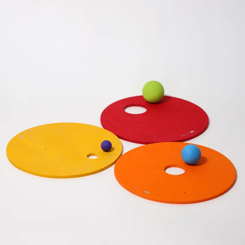 Grimm's x Stapelstein® Rolling Discs Warm Classic Actieprijs