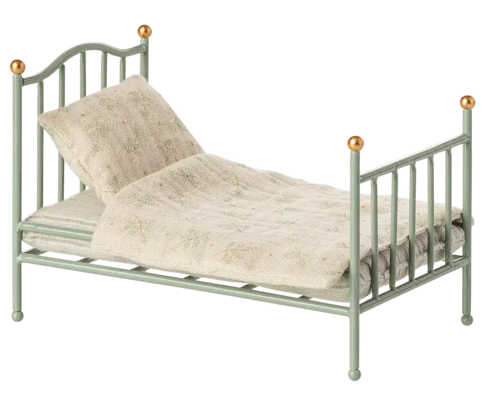 Finale Uitverkoop Maileg - Bed Muis - Mint