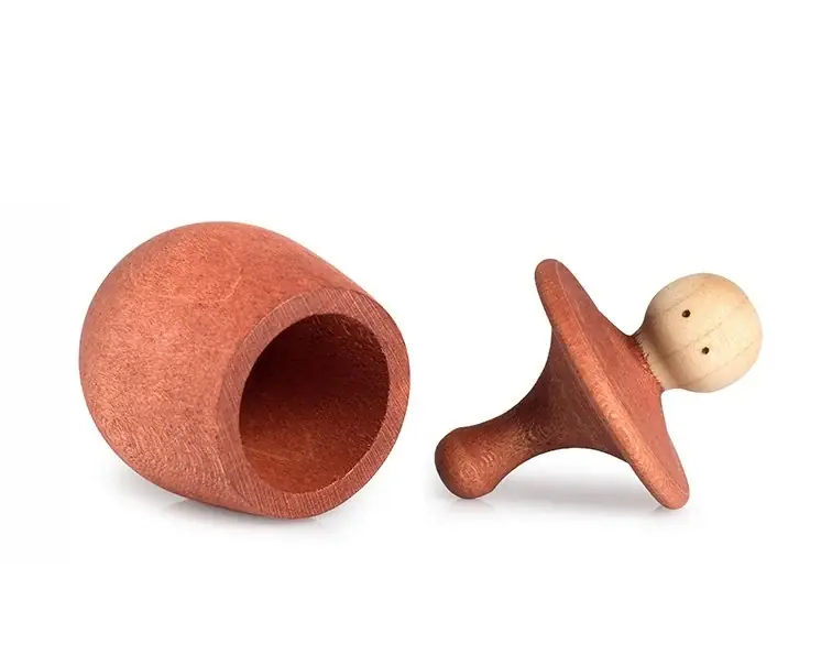 Goedkoop Grapat - Little Things, Houten Wensdoosje Oranje - Grapat