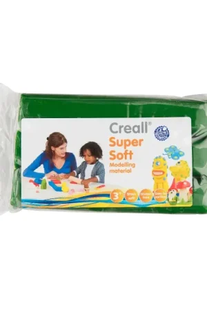 Bestel Nu Creall - Supersoft klei blok (groen, 500 gram)
