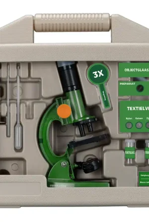 Koopje Freek Vonk - Microscoop met accessoires (48-delig) - Bresser