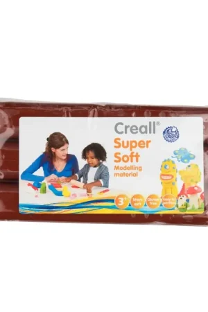 Creall - Supersoft klei blok (bruin, 500 gram) Beste Prijs