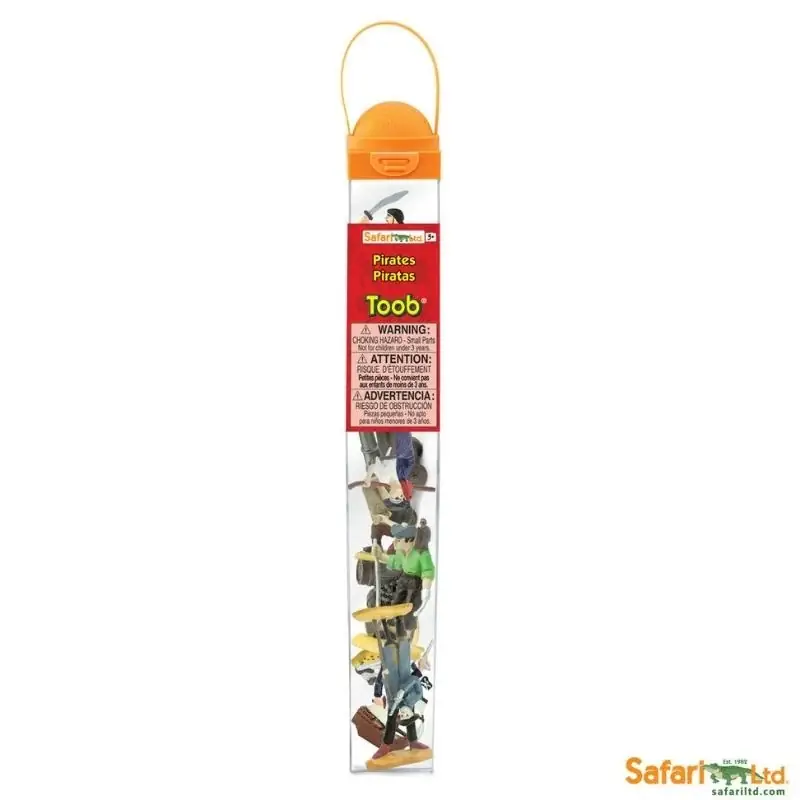 Fabrieksprijs Speelfiguren Piraten Toob - Safari Ltd 10 stuks